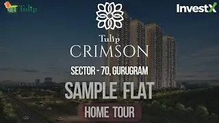 TULIP CRIMSON | Luxury New Launch | High Rise | 4 BHK + Study | Sample Flat Tour | Gurgaon | SPR