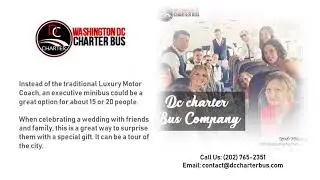 DC Coach Bus Service for your Wedding Guests
