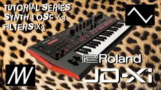 Roland JDXi Tutorial Series - Part 3 - Synth Part 1 - JDXI Manager (Patch Editor) Omen Patch