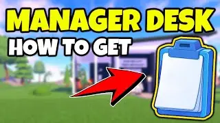 MANAGER DESK - How to Get and Use [RESTAURANT TYCOON 3] Roblox