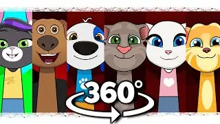 360&deg; VR My Sprunki OC: TALKING TOM,TALKING ANGELA,GINGER,HANK,BECCA