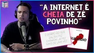 DALSIN FALA SOBRE SER CITADO EM SULICIDIO | rap, falando: cortes