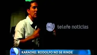 Rodolfo Barili, de karaoke - Telefe Noticias