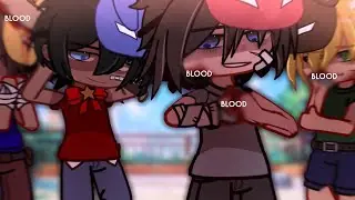&ldquo;Go for the throat&rdquo; meme // fnaf // WARNING: BLOOD!! // check desc for context // gacha club