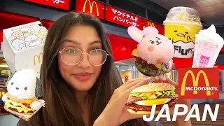 TRYING EVERYTHING FROM THE SECRET JAPAN ONLY MCDONALDS MENU 🍟