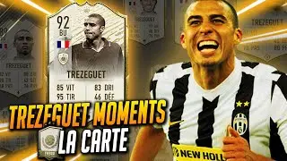 🔥 TREZEGUET (92) ICONE MOMENTS LA CARTE #FUT20