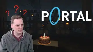 This Idiot Completed PORTAL for the First Time (Full Game)
