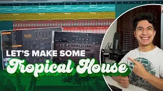 TROPICAL HOUSE with FL Stock Plug-Ins! 🌴 | Free FLP