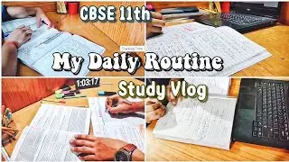 Productive IIT Study Vlog | 5 hours study routine | A day in the life of a IIT aspirant#studyvlog