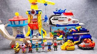 17 Minutes Satisfying with Unboxing Cool Paw Patrol basic rescue vehicle - Chase | Review Toys