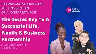 &lsquo;Families That Learn Together Succeed Together'  - Richard & Veronica Tan with Linda Attram
