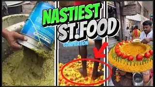 NASTIEST Indian Street Food that SHOULD BE ILEGALIZED compilation