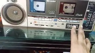 Sharp QT 90 full working condition cassette player fm and am ,mint condition  7014695553 only 9500