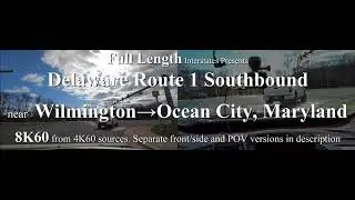 DE-1 Southbound Front and Right Side 8K60 Full Length