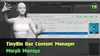 Morph Manage - TinyBin Daz Content Manager (DazStudio Content Manager)