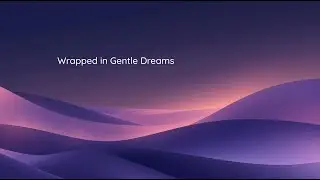 Wrapped in Gentle Dreams 🌙 | Soft Girl Voice Lullaby | 1 Hour