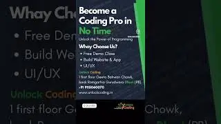 Become a coding pro in no time. #dhuri #coding #learning #students
