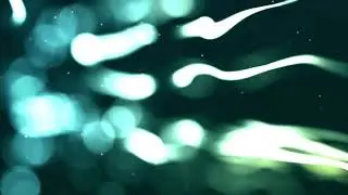 Soft Bokeh Lights And Undulating Glow Lines On Dark Background　阿部寛憲