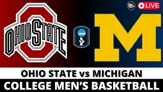 OHIO STATE VS MICHIGAN🏀 NCAAM Basketball Game Score Play-by-Play - JAN 23, 2026