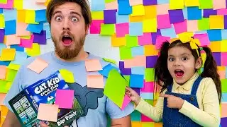 Jannie and Ellie Stickers Art Funny Stories for Kids