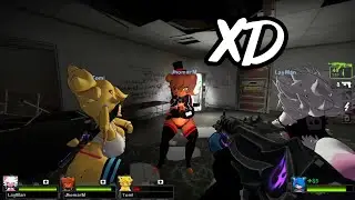 Jugamos Left 4 Dead 2 con MODS con los pibes XD