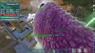 ark survival evolved-eliteark destroying babysquad and making them leave