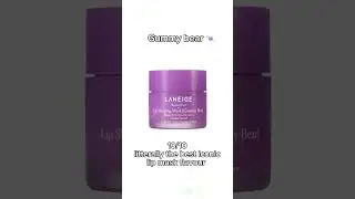 rating laneige lip mask flavours 💋 (pt. 3) #viral #fypシ #lipmask @LANEIGE_US