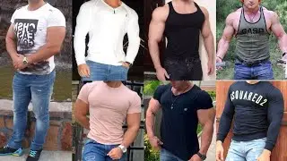 32 Best Muscular Men T-shirt Style 2020 | Latest Shirt Design For Bodybuilder | Muscular Men | ZHF