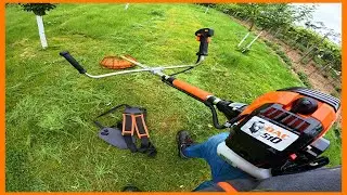 Performanța Motocoasei RURIS DAC510 în Livada de Pomi - Test Real