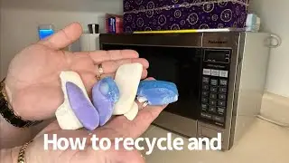 The Best Way How to Recycle re-use old soap that left behind in your home! ЗАЛИШКИ МИЛА💛💙💛💙