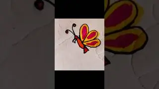 butterfly drawing #beginnerarttips