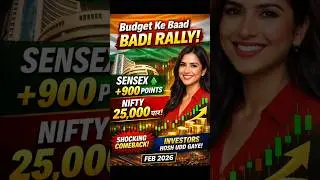 Market Crash Ke Baad Bumper Return! Sensex&ndash;Nifty Aaj Kya Hua? 📊 #youtubeshorts #trending #sensex