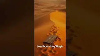 sandboarding in the sahara #morocco #thrillseeker #adrenaline
