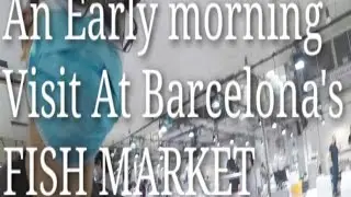Early Morning Visit at Barcelona's FISH MARKET #sushichefatsea #freshfish #sushiandsashimi
