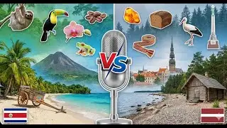 Costa Rica vs Latvia: The Tropical Paradise vs The Baltic Gem
