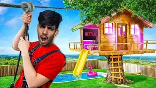 Living 24 Hours in Tree House Challenge  | Challenge Gone Crazy  ||  हमने ये क्या  बना डाला ?