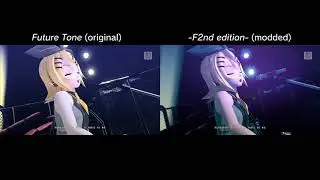 Project DIVA - Solitude's End comparison (Future Tone vs. F2nd Song Pack)