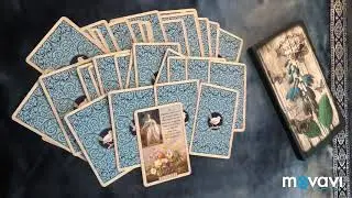 Blue bird Lenormand-голубая птица Ленорман. Таро, оракул. Перевод. Букет