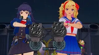 FULL METAL SCHOOLGIRL Final boss fight and Ending