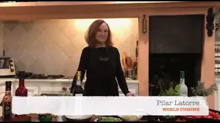 RECETA GASTRONOMICA DE PILAR LATORRE WORLD CUISINE ABRIL 2020 - PAN CON CHOCOLATE, ACEITE Y SAL