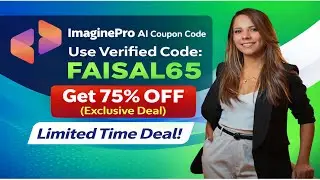ImaginePro AI Coupon Code | Use Verified Code (FAISAL65) & Get 75% OFF (Exclusive Deal)