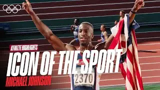 🥇 Born Winner! 🇺🇸 Michael Johnson | All Individual Olympic Medals 🤩💫 | Athlete Highlights