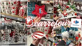 CARREFOUR - przegląd świątecznych dekoracji ❄️ Świąteczne kubki i piękna zastawa ❄️