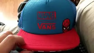 Marvel x spiderman vans hat