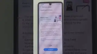 Samsung F62 Software Update 2023 #shorts #samsung