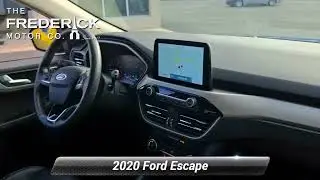 Used 2020 Ford Escape SEL, Frederick, MD 48961A