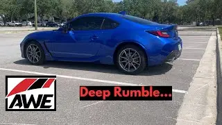 I bought one of the loudest exhaust for the BRZ/GR86 (AWE TOURING REVIEW/FIRST IMPRESSION)