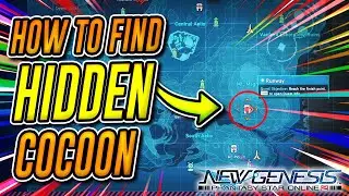 HOW TO FIND HIDDEN COCOON IN SOUTH AELIO PSO2 NGS (Phantasy Star Online 2 New Genesis)
