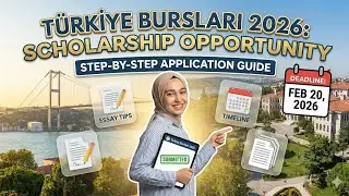 👉How to Apply for the T&uuml;rkiye Bursları🎓 Scholarships 2026💡 | Step-by-Step Guide 🇹🇷✨