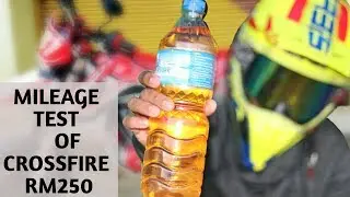 Mileage test of crossfire RM250||motovlog ep 16||gabbarsujan||vlog
